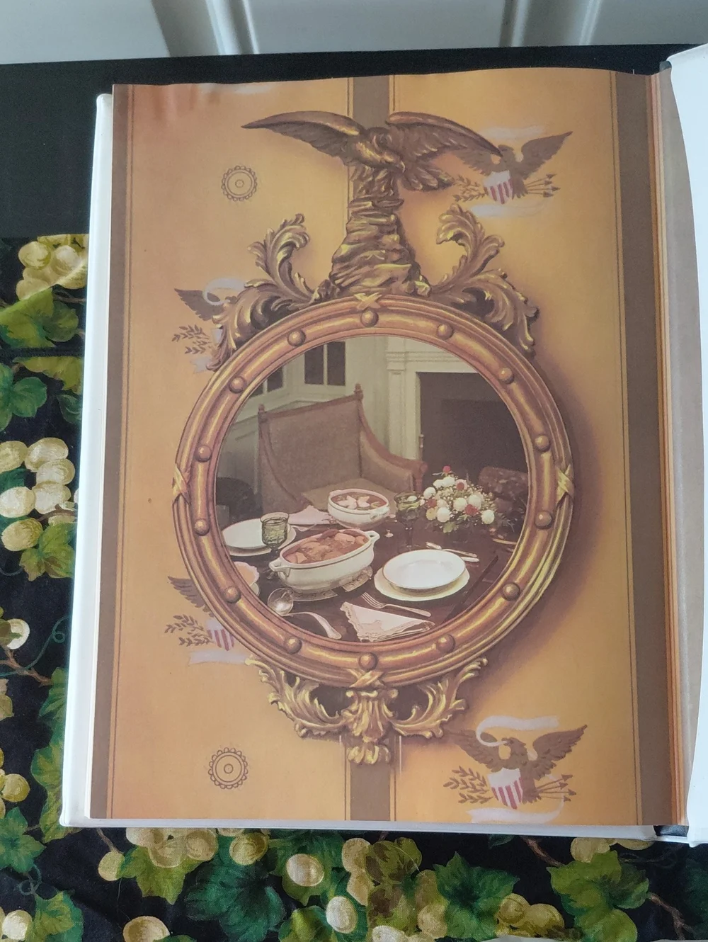 First Ladies Cook Book - Red, White & Blue Vintage Cover